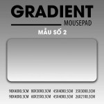 LÓT CHUỘT GRADIENT SIZE 90X40 DÀY 3MM