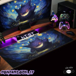 LÓT CHUỘT POKEMON GENGAR 2026 CỠ LỚN SIZE 90X40 DÀY 5MM