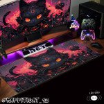 LÓT CHUỘT MÈO GRAFFITI 2026 CỠ LỚN SIZE 90X40 DÀY 3MM