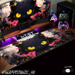 LÓT CHUỘT MÈO GRAFFITI 2026 CỠ LỚN SIZE 90X40 DÀY 3MM