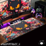 LÓT CHUỘT MÈO GRAFFITI 2026 CỠ LỚN SIZE 90X40 DÀY 3MM