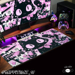 LÓT CHUỘT MÈO GRAFFITI 2026 CỠ LỚN SIZE 90X40 DÀY 3MM