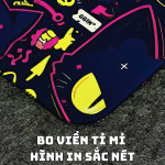 LÓT CHUỘT MÈO GRAFFITI 2026 CỠ LỚN SIZE 90X40 DÀY 3MM