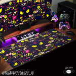 LÓT CHUỘT MÈO GRAFFITI 2026 CỠ LỚN SIZE 90X40 DÀY 3MM