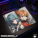 LÓT CHUỘT KÍNH CƯỜNG LỰC SHIN SEIKI EVANGELION GAMING SIZE 35X30 DÀY 3MM