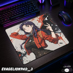 LÓT CHUỘT KÍNH CƯỜNG LỰC SHIN SEIKI EVANGELION GAMING SIZE 35X30 DÀY 3MM