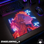 LÓT CHUỘT KÍNH CƯỜNG LỰC SHIN SEIKI EVANGELION GAMING SIZE 35X30 DÀY 3MM