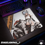 LÓT CHUỘT KÍNH CƯỜNG LỰC SHIN SEIKI EVANGELION GAMING SIZE 35X30 DÀY 3MM