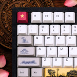BỘ KEYCAP DYE-SUB VIET NAM (PBT/CHERRY PROFILE/126PHÍM)
