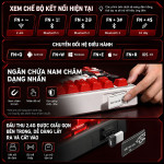 BÀN PHÍM CƠ LINGBAO K75 MULTI MODES MICROSOPHIE RED SOMKY PURPLE SWITCH