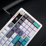 BÀN PHÍM CƠ LINGBAO K98 PRO MULTI MODES MOUNTAIN BLUE BLUE FEATHER SWITCH