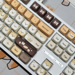 BÀN PHÍM CƠ LEAVEN K108 PAWN PUPPY POM GREEN SWITCH