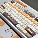 BÀN PHÍM CƠ LEAVEN K108 PAWN PUPPY POM GREEN SWITCH