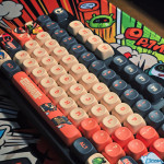 BÀN PHÍM CƠ LEAVEN K108 BOOBANG TEAM POM GREEN SWITCH