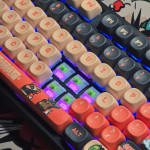 BÀN PHÍM CƠ LEAVEN K108 BOOBANG TEAM POM GREEN SWITCH