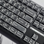 BÀN PHÍM CƠ LEAVEN K108 BLACK COMIC POM GREEN SWITCH