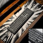BÀN PHÍM CƠ LEAVEN K108 BLACK COMIC POM GREEN SWITCH