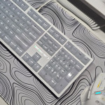 BÀN PHÍM CƠ LEAVEN K108 CLEAR WHITE POM GREEN SWITCH