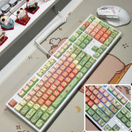 BÀN PHÍM CƠ LEAVEN K108 GREEN CAPYBARA POM GREEN SWITCH