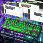 BÀN PHÍM CƠ ATTACK SHARK X87 ULTRA SHADOW JADE MEG SHARK SWITCH