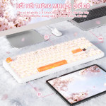 BÀN PHÍM CƠ ATTACK SHARK X87 ULTRA ICE ORANGE MEG SHARK SWITCH