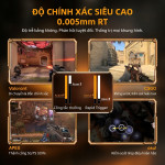 BÀN PHÍM CƠ ATTACK SHARK R68 HE CARBON FIBER BLACK AMBER SWITCH