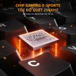 BÀN PHÍM CƠ ATTACK SHARK R68 HE CARBON FIBER BLACK AMBER SWITCH