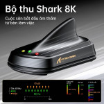 CHUỘT ATTACK SHARK X11 ULTRA CARBON FIBER MULTI MODES 8K RED (PAW3950MAX/63G)