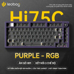 KIT BÀN PHÍM CƠ HI75C PRO MULTI MODES NHÔM PURPLE