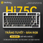 KIT BÀN PHÍM CƠ HI75C PRO MULTI MODES NHÔM WHITE