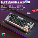 BÀN PHÍM CƠ AULA S75 PRO INTERSTELLAR BLACK SEIYA SWITCH