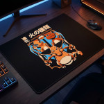 LÓT CHUỘT BLACK POKEMON KAIJU SIZE 26X21 DÀY 3MM