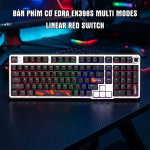 BÀN PHÍM CƠ EDRA EK398S MULTI MODES LINEAR RED SWITCH