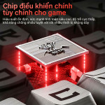 BÀN PHÍM CƠ AULA HERO 68 AIR BLACK GRADIENT XINGYI MAGNETIC SWITCH