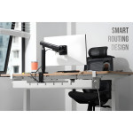 KHAY GIẤU DÂY KẸP BÀN HYPERWORK CM04 TRẮNG