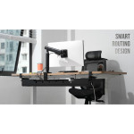 KHAY GIẤU DÂY KẸP BÀN HYPERWORK CM04 ĐEN