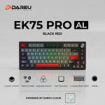 BÀN PHÍM CƠ DAREU EK75 PRO AL BLACK RED DAREU CLOUD SWITCH