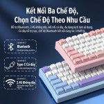 BÀN PHÍM CƠ XINMENG X98 PRO V2 MULTI MODES BLACK BERRY WHITE JADE SWITCH