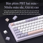 BÀN PHÍM CƠ XINMENG X98 PRO V2 MULTI MODES BLACK BERRY WHITE JADE SWITCH