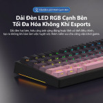 BÀN PHÍM CƠ XINMENG X98 PRO V2 MULTI MODES BLACK BERRY WHITE JADE SWITCH