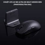 CHUỘT ATK A9 NB ULTRA 8K MULTI MODES ĐEN (PAW3950ULTRA/56G)