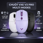 CHUỘT VXE V3 PRO MULTI MODES SERIES (PAW3395SE/49G)
