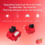 SWITCH OUTEMU DRAGON FRUIT (LINEAR/5 PIN/POK/PRE LUBED)
