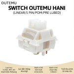 SWITCH OUTEMU HANI (LINEAR/5 PIN/POM/PRE LUBED)