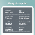 SWITCH OUTEMU HANI (LINEAR/5 PIN/POM/PRE LUBED)
