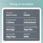 SWITCH OUTEMU LANNY (LINEAR/5 PIN/POM/PRE LUBED)