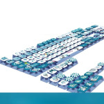 BỘ KEYCAP PUDDING SIDE TRANSPARENT HATSUNE MIKU (PBT/SAX PROFILE/125 PHÍM)