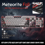 BỘ KEYCAP PUDDING SIDE TRANSPARENT METEORITE (PBT/SAX PROFILE/125 PHÍM)