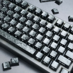 BỘ KEYCAP CARBON FIBER ĐẶC BLACK (CARBON + PC/CHERRY PROFILE/119 PHÍM)