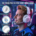 TAI NGHE ATTACK SHARK L50 PRO MULTI MODES WHITE